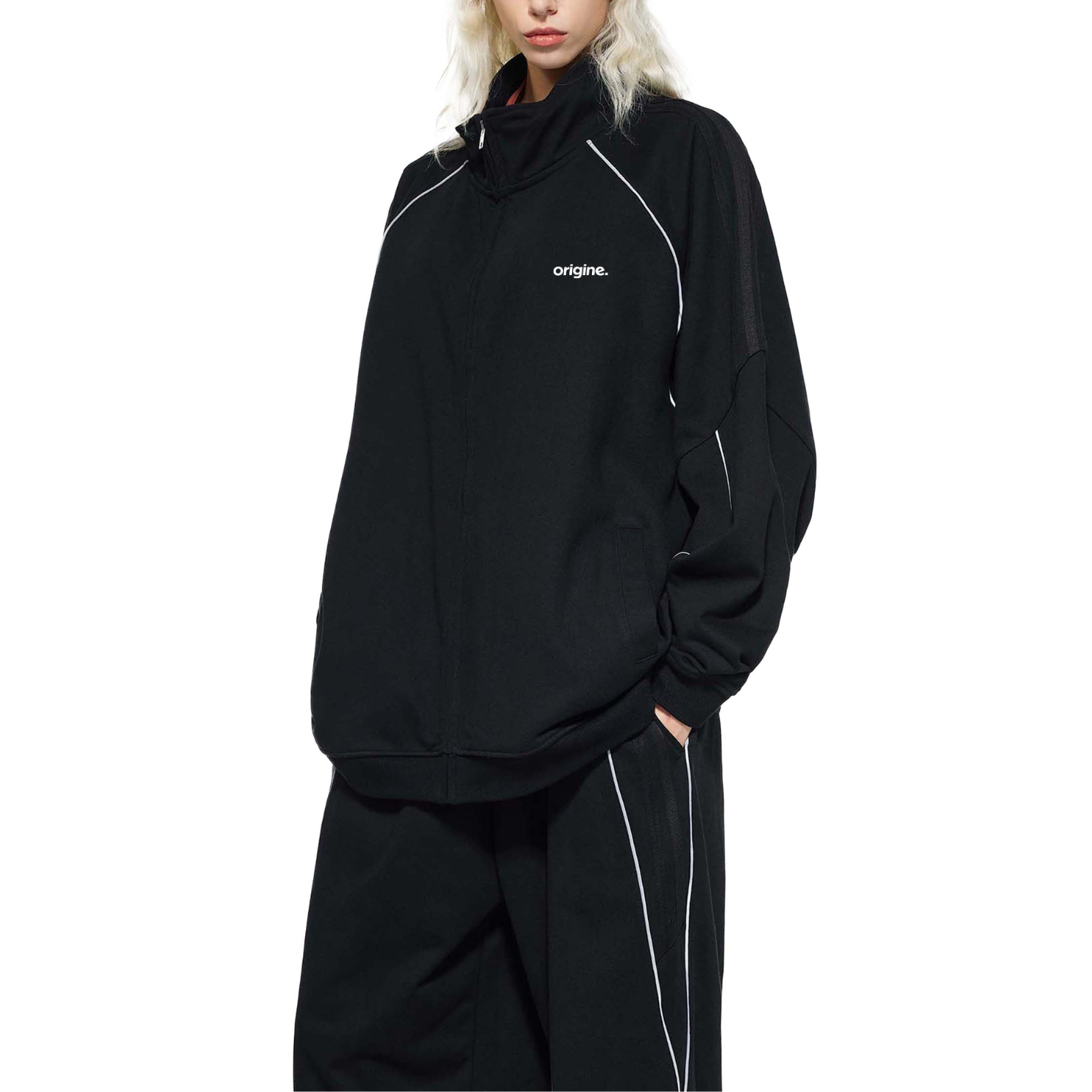 Reflection Striped Jacket