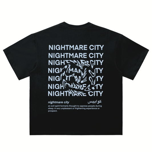 NIGHTMARE CITY BLACK TEE 