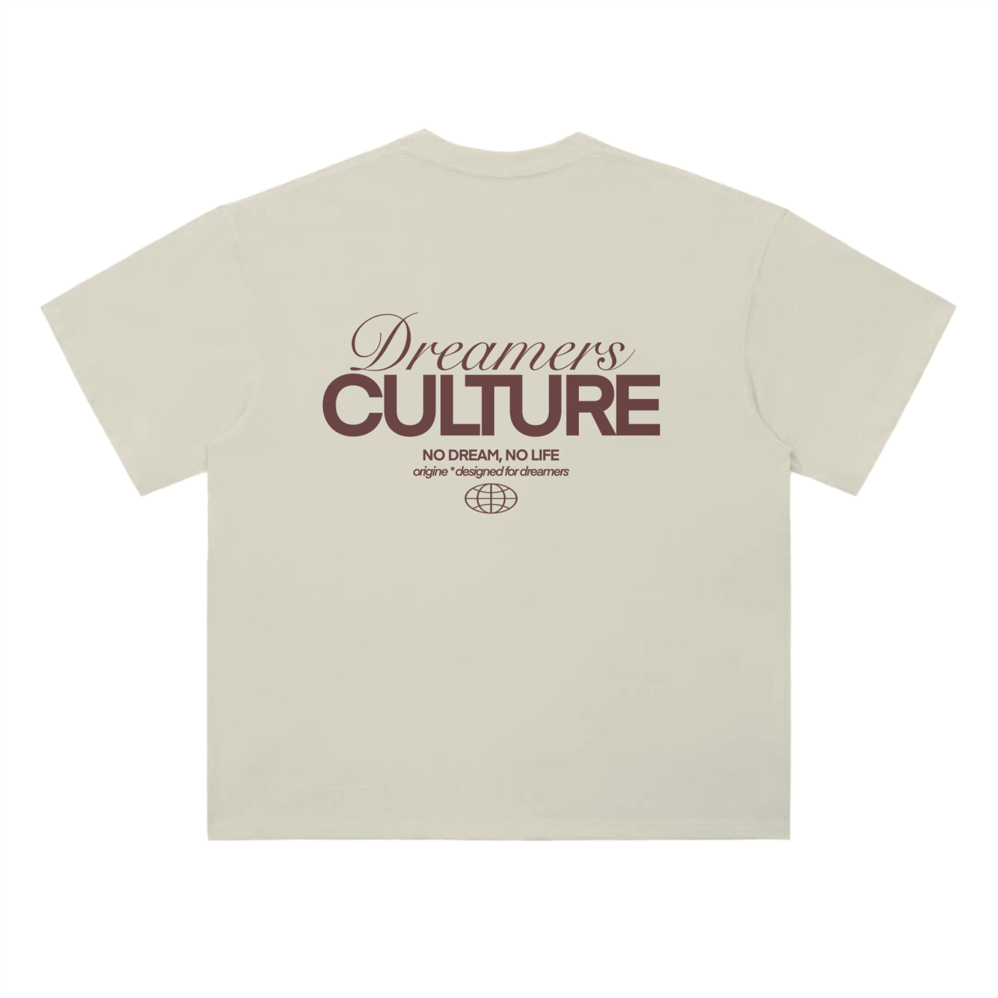 Dreamers Culture Tee Beige