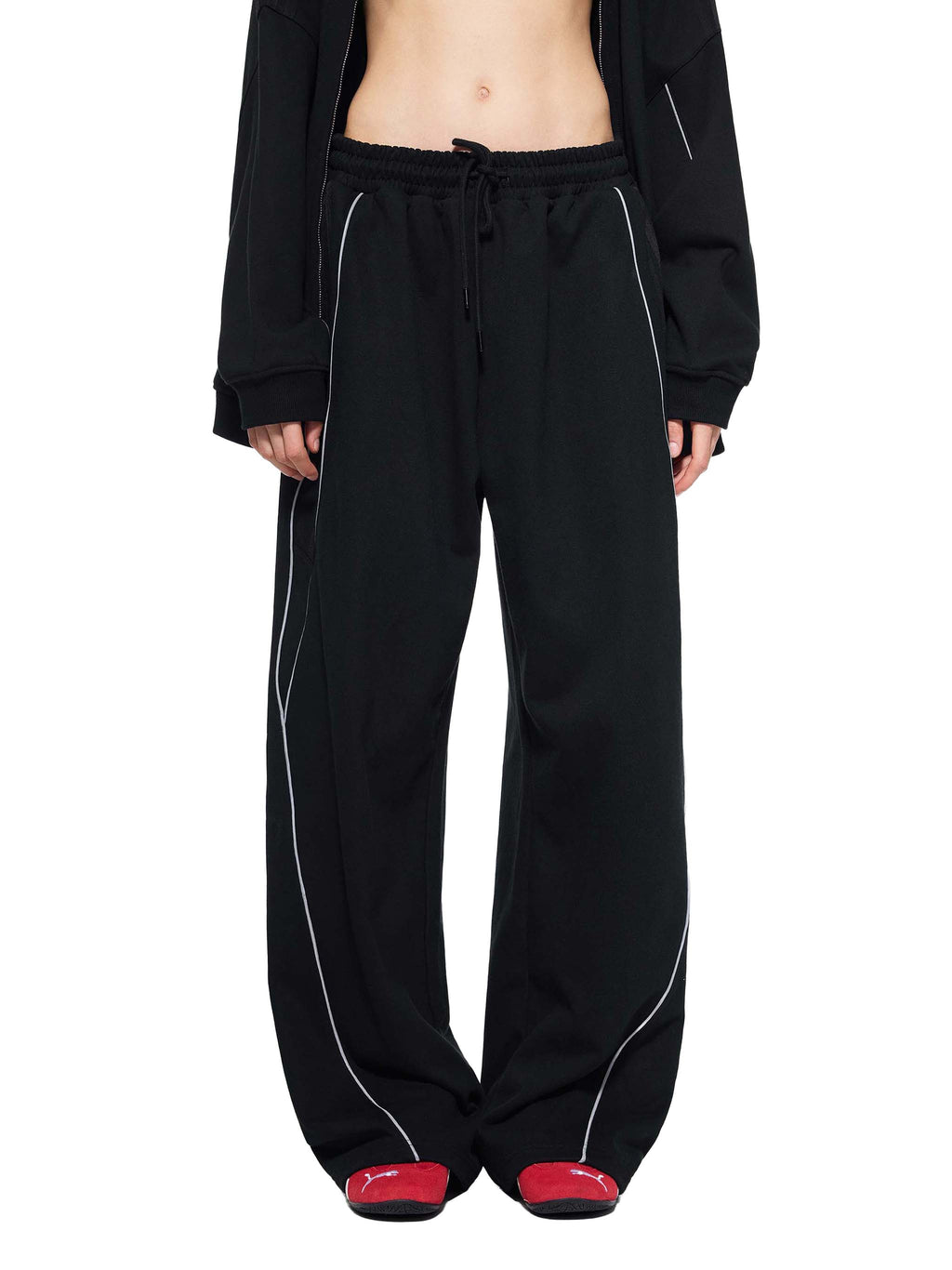 Reflection Straight-Leg Sweatpants